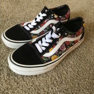 New Floral Vans